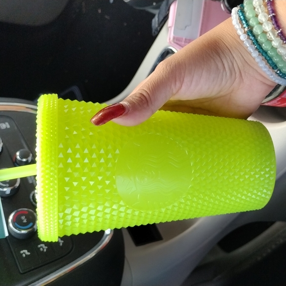 NWT Glow in the dark Starbucks Grande Studded Reusable Cup
